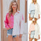 Paneled Single Breasted Dropped Shoulder  Shirt